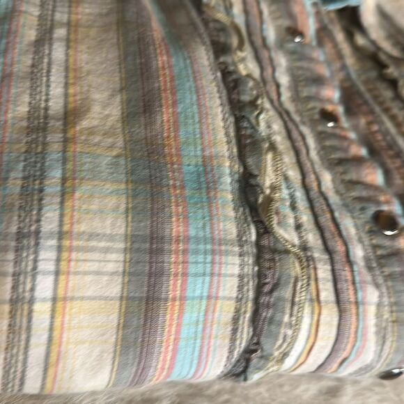 Tasha Polizzi button down shirt M (5375) - Picture 7 of 7